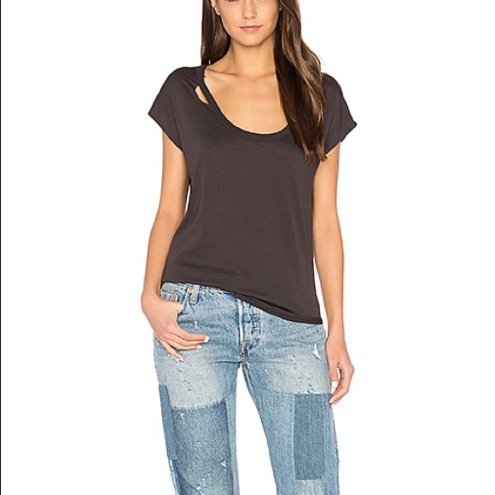 Deconstructed Shirttail Tee